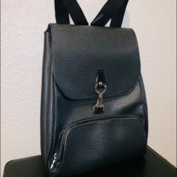 Louis Vuitton Cassiar Taiga Black Noir Backpack - Picture 6 of 7